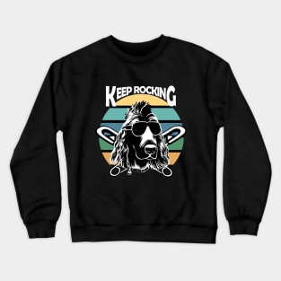 Punk Dog - Keep Rocking Crewneck Sweatshirt